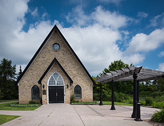 Chapel with gazebo
