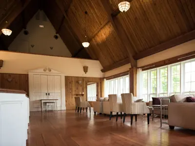 seating inside chapel