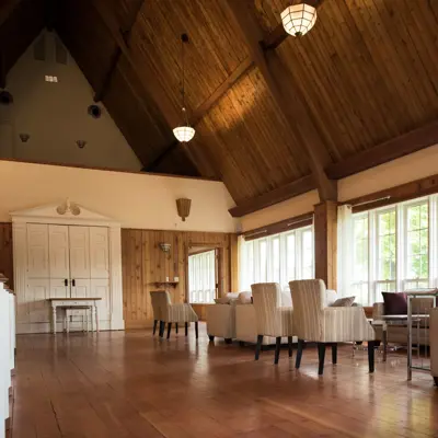 seating inside chapel