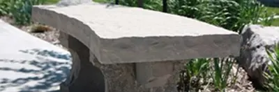 stone bench